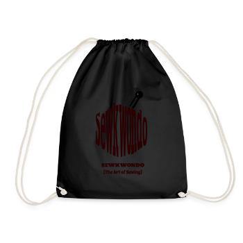 Sewkwondo Amend - Drawstring Bag - black - Front
