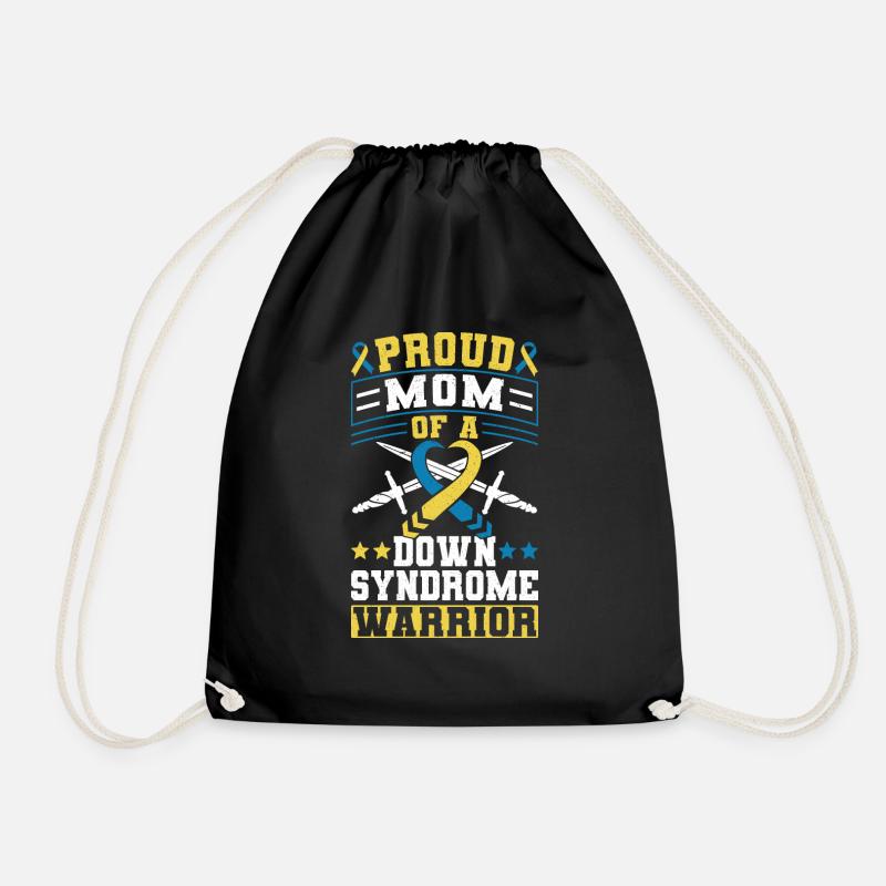 Down Syndrome Awareness Month - Turnbeutel - Schwarz