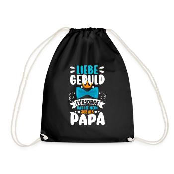 Papa Fête des pères Papa - Sac de sport léger - noir - Devant