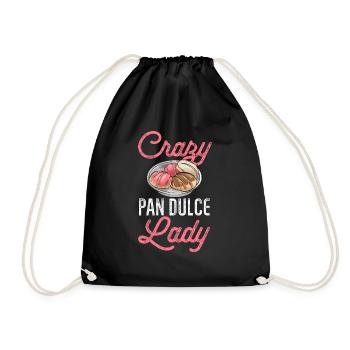 Concha Hispanique Mexicain Pan Dulce - Sac de sport léger - noir - Devant