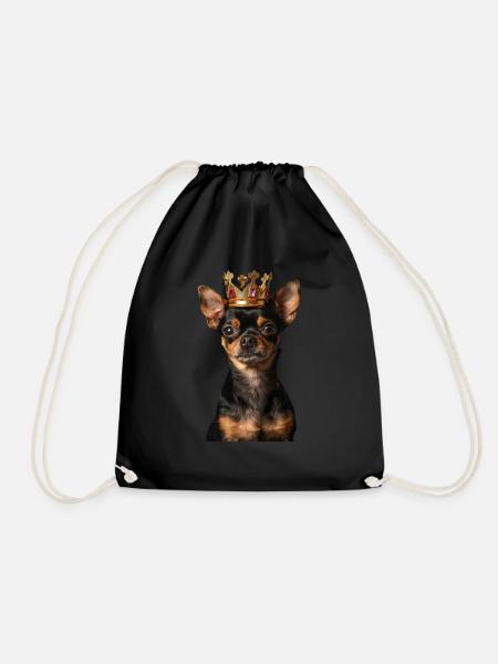 Chihuahua - Turnbeutel - Schwarz