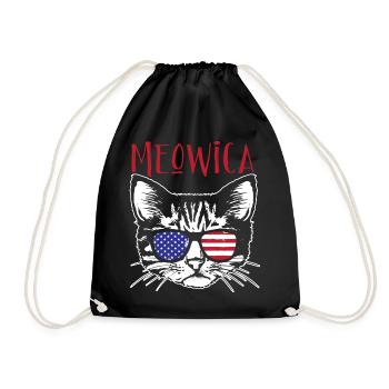 Meowica - Sac de sport léger - noir - Devant