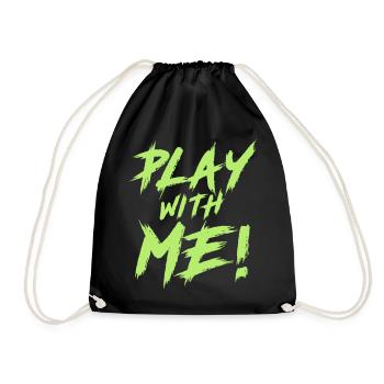 Play With Me! - Sac de sport léger - noir - Devant