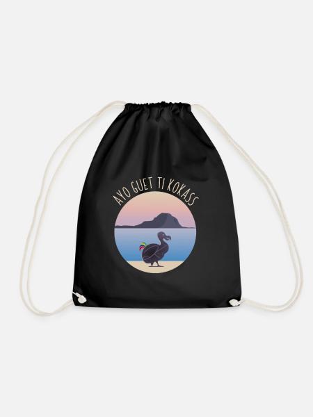 Ayo guet ti kokass - Sac de sport léger - noir