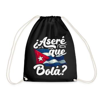 Kuba Stolz & Heimat - Cuba Flagge Design - Turnbeutel - Schwarz - Vorne