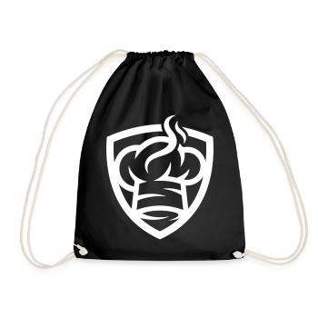 Icône du Chapeau de Chef - Sac de sport léger - noir - Devant
