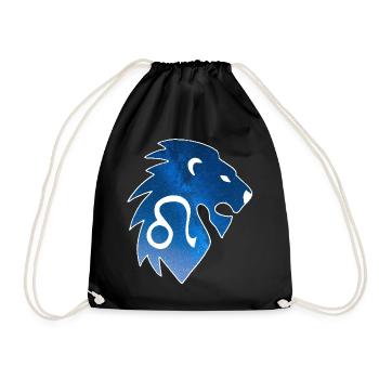 Leo and the universe - Drawstring Bag - black - Front