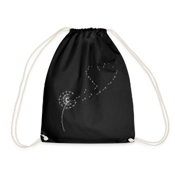 Dandelion Dandelion - Drawstring Bag - black - Front