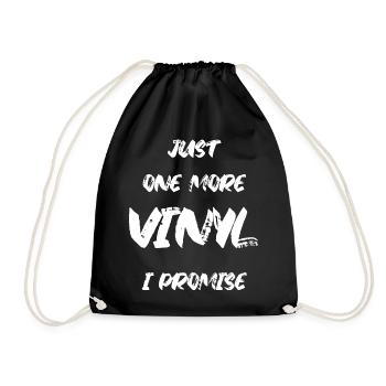 Vinyle - Sac de sport léger - noir - Devant