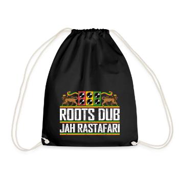 reggae - Drawstring Bag - black - Front