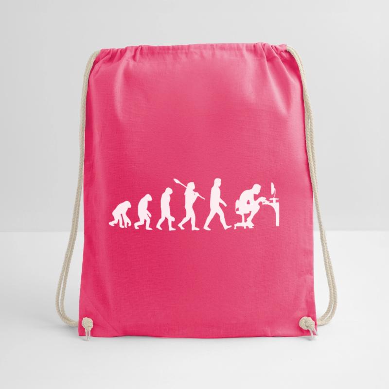 Programmierer - Evolution - PC - Informatiker Turnbeutel