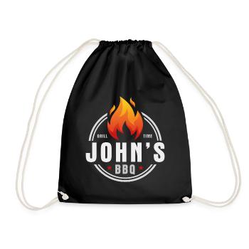 Barbecue Johns - Sac de sport léger - noir - Devant