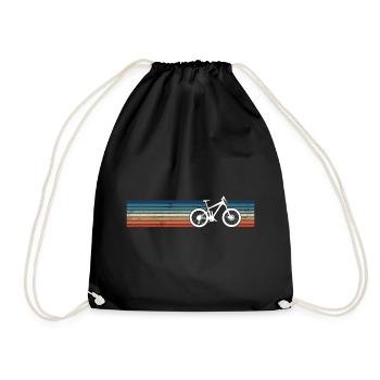 VTT Retro Stripes VTT - Sac de sport léger - noir - Devant