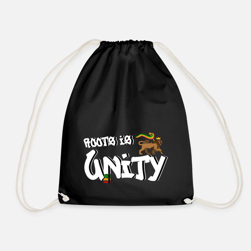 Roots is Unity - Turnbeutel - Schwarz