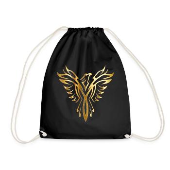 Phoenix Gold - Turnbeutel - Schwarz - Vorne