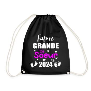 Future Grande Soeur 2024 bientôt Grande Soeur - Sac de sport léger - noir - Devant