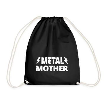 Mère de métal - Sac de sport léger - noir - Devant