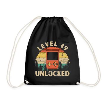 Level 49 Unlocked - Sac de sport léger - noir - Devant