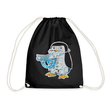 Doctor nurse hospital - Drawstring Bag - black - Front