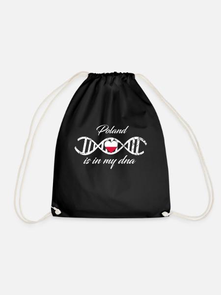 love my dna dns land country Poland - Sac de sport léger - noir
