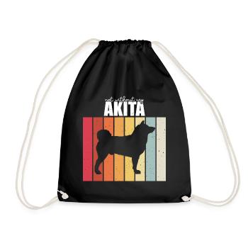 Akita - Sac de sport léger - noir - Devant