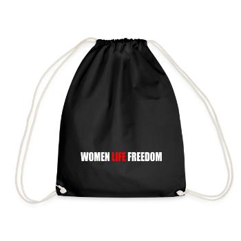 Women life freedom - Sac de sport léger - noir - Devant