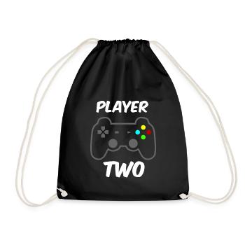 Player ONE - Player TWO Partnerlook - Sac de sport léger - noir - Devant