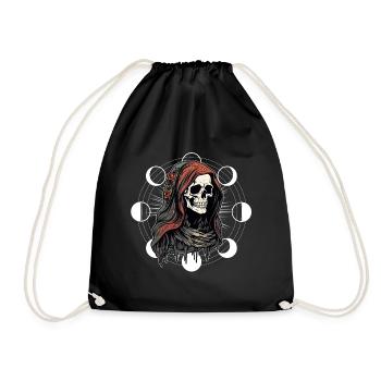 There's Witches 02 - La Strega - Drawstring Bag - black - Front