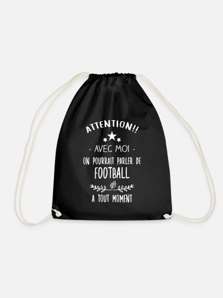 j'ai foot - Sac de sport léger - noir