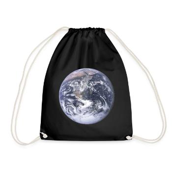 We are the World - Turnbeutel - Schwarz - Vorne
