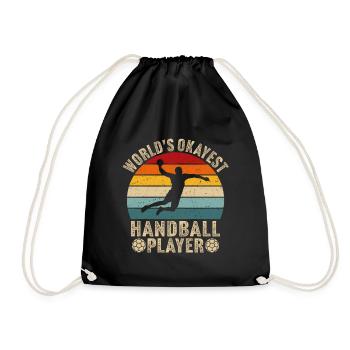 Le joueur de handball le plus correct du monde - Sac de sport léger - noir - Devant