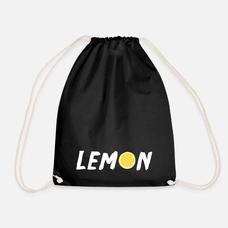 Citron - Sac de sport léger - noir