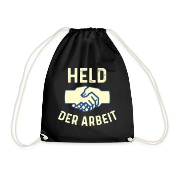 RDA - Héros du travail - Communiste - Sac de sport léger - noir - Devant