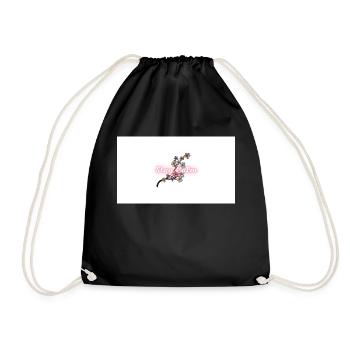 Stay Calm Print - Drawstring Bag - black - Front