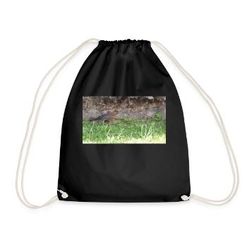 Oiseau - Sac de sport léger - noir - Devant