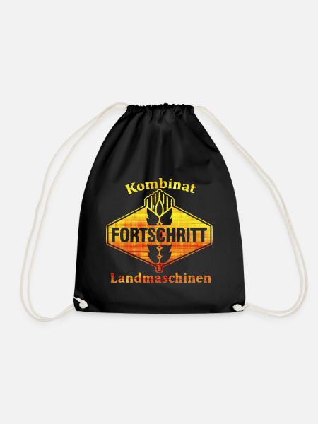 FORTSCHRITT - Kombinat IFA DDR - Turnbeutel - Schwarz