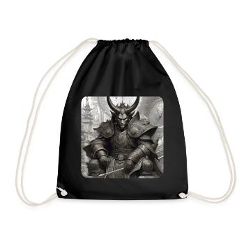 Démon, Monstre, Monstre, Monstre, - Sac de sport léger - noir - Devant