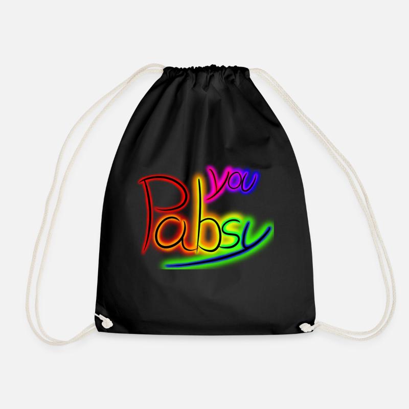 Pabsy Rainbow - Turnbeutel - Schwarz