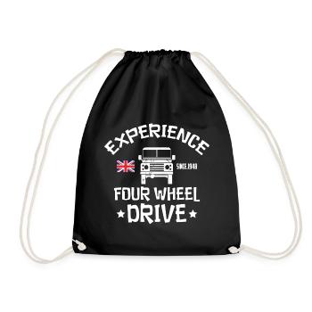 Expérience Landy à quatre roues motrices - Sac de sport léger - noir - Devant