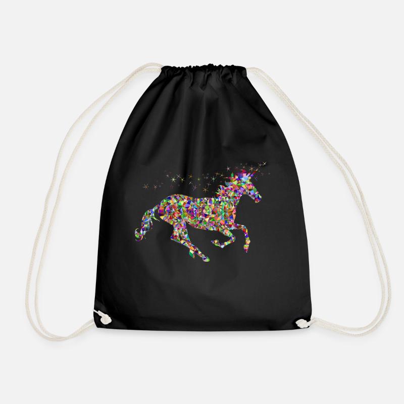 Unicorn Mastercolor - Turnbeutel - Schwarz