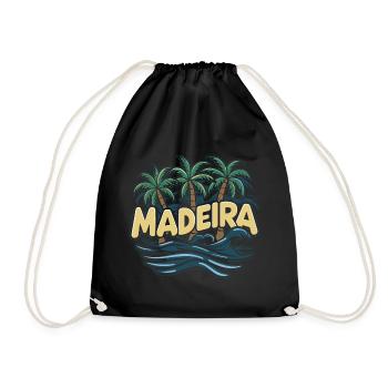 Portugal Madère - Sac de sport léger - noir - Devant