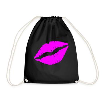 baiser - Sac de sport léger - noir - Devant