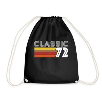 Classic 72 Anniversaire Vintage 1972 - Sac de sport léger - noir - Devant