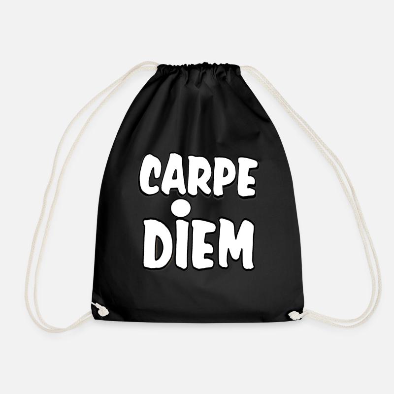 Carpe Diem - Sac de sport léger - noir