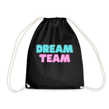 DREAM TEAM - Sac de sport léger - noir - Devant