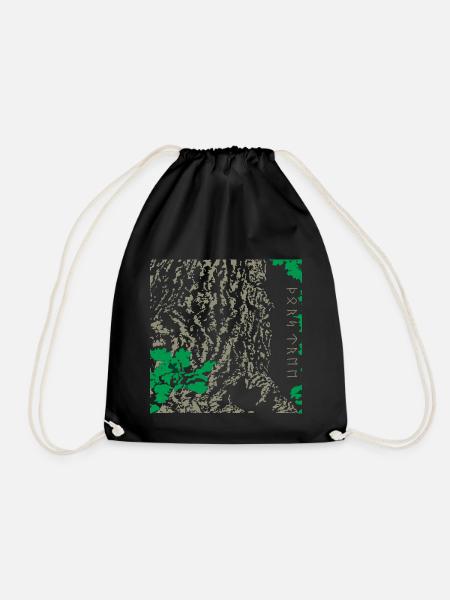 Thor's Tree Donar's Oak - Drawstring Bag - black
