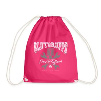 BLUTGRUPPE - EnsZuFuffzsch - 1:50 Ostalgie DDR - Turnbeutel - Fuchsia - Vorne