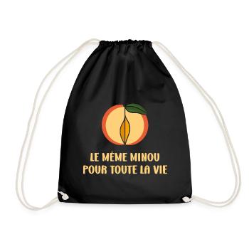 EVG Le Même Minou pour toute la vie - Sac de sport léger - noir - Devant