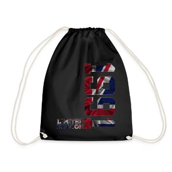 ANGLETERRE ÉDITION LIMITÉE 35E ANNIVERSAIRE 1991 AU ROYAUME-UNI - Sac de sport léger - noir - Devant