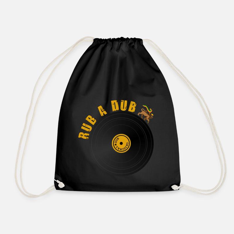 Roots Dub Reggae - Turnbeutel - Schwarz